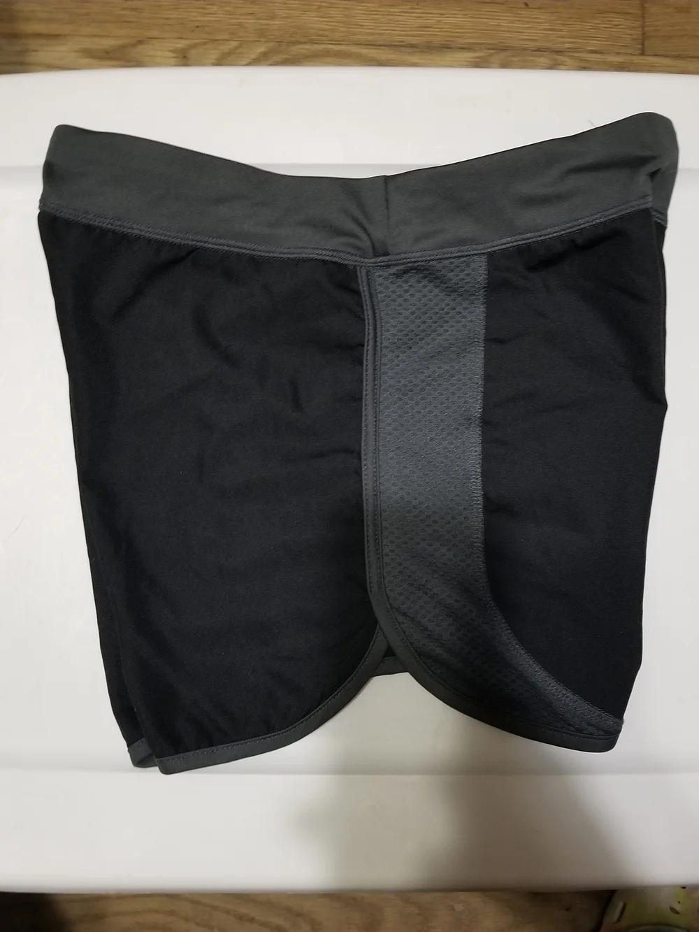BCG Kid's XL Black and Gray Athletic Mesh Shorts